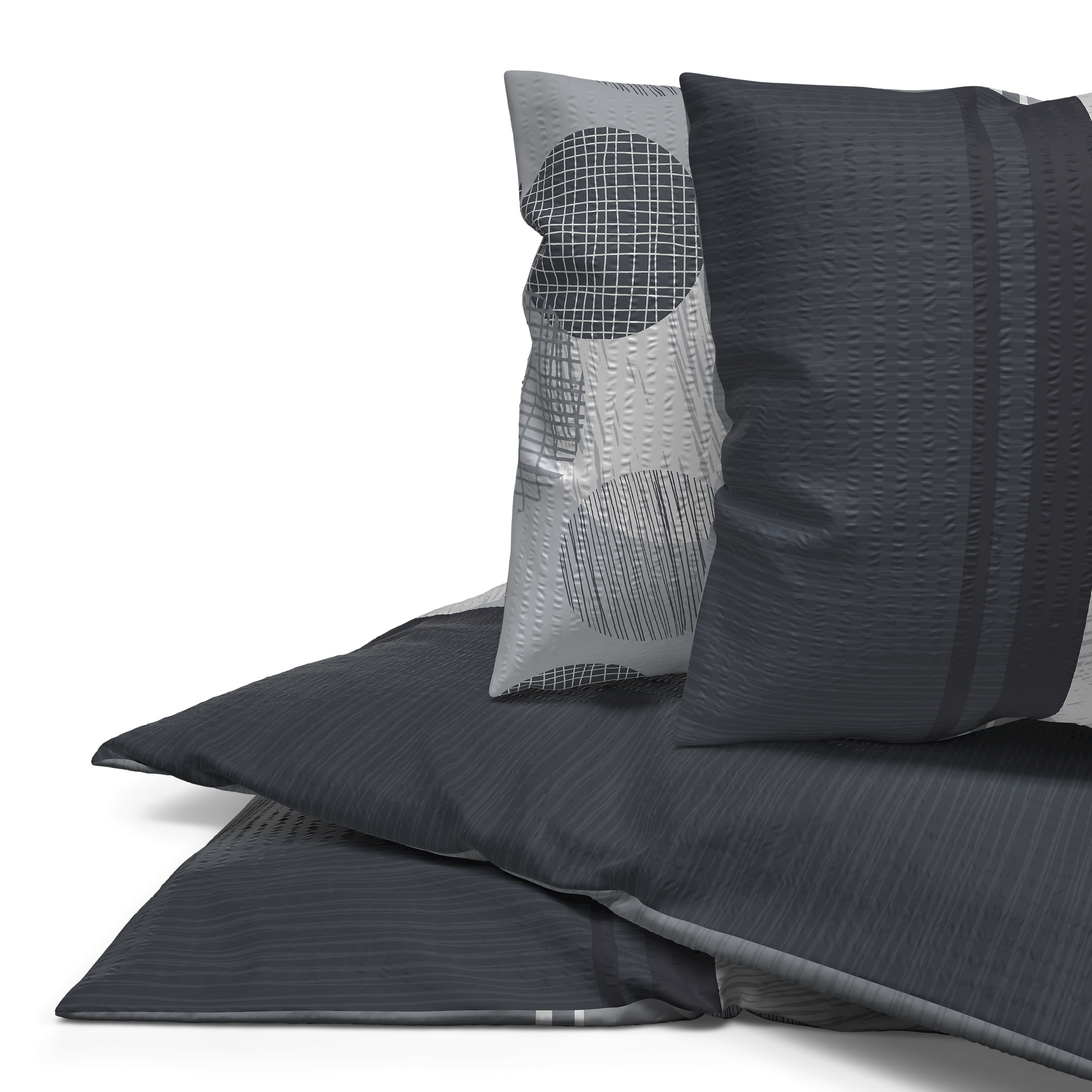 Microfaser Bettwäsche Seersucker