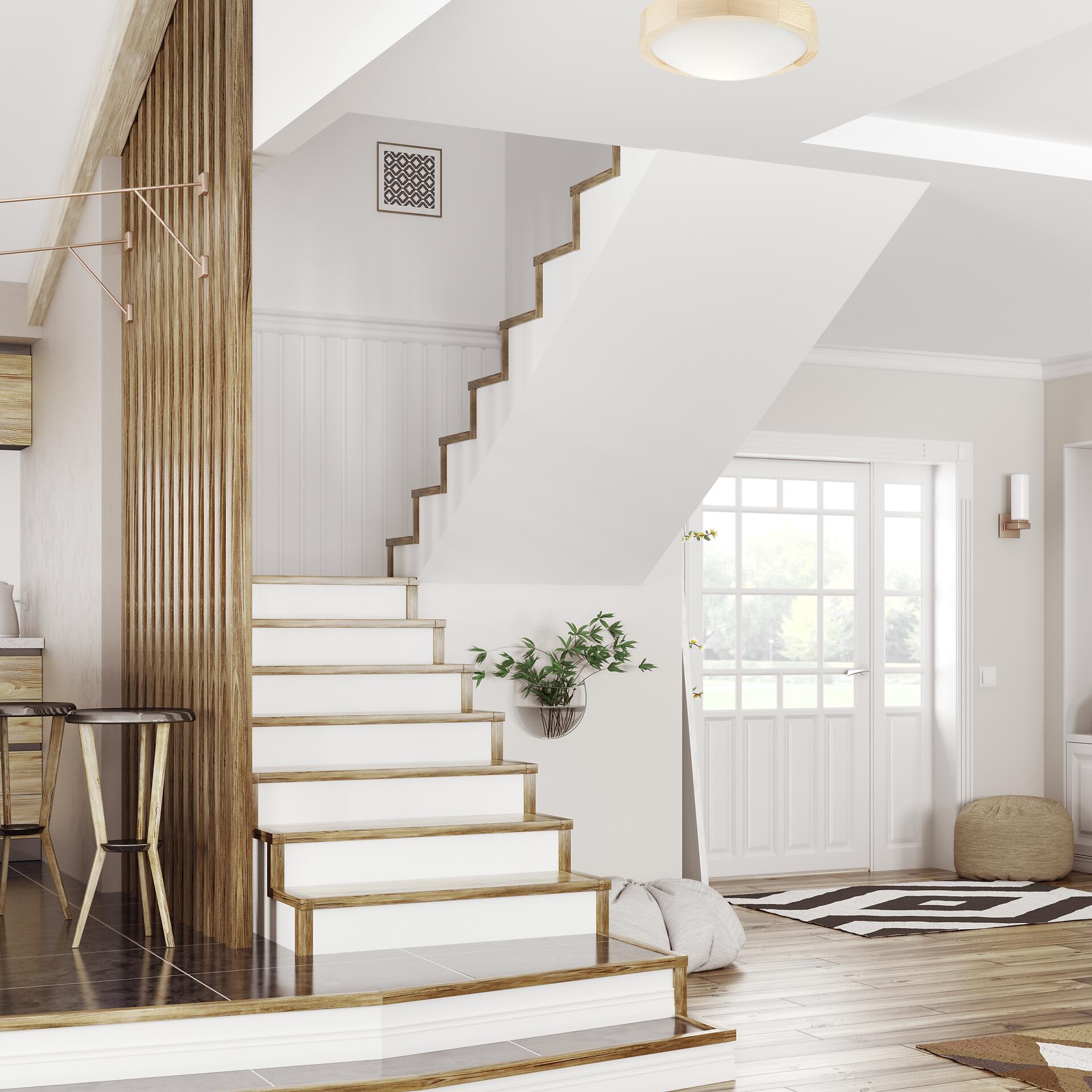 Lamkur Deckenleuchte ANELLO 41247 kiefer Glas Holz H/L: ca. 8x27 cm E27 1 Brennstellen