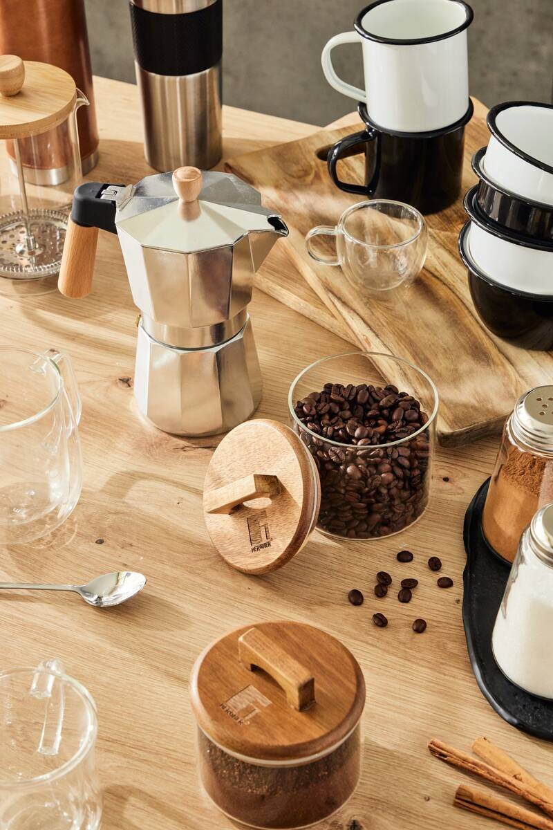 BERGNER Trinkgläserset COFFEE & TEA LOVERS transparent