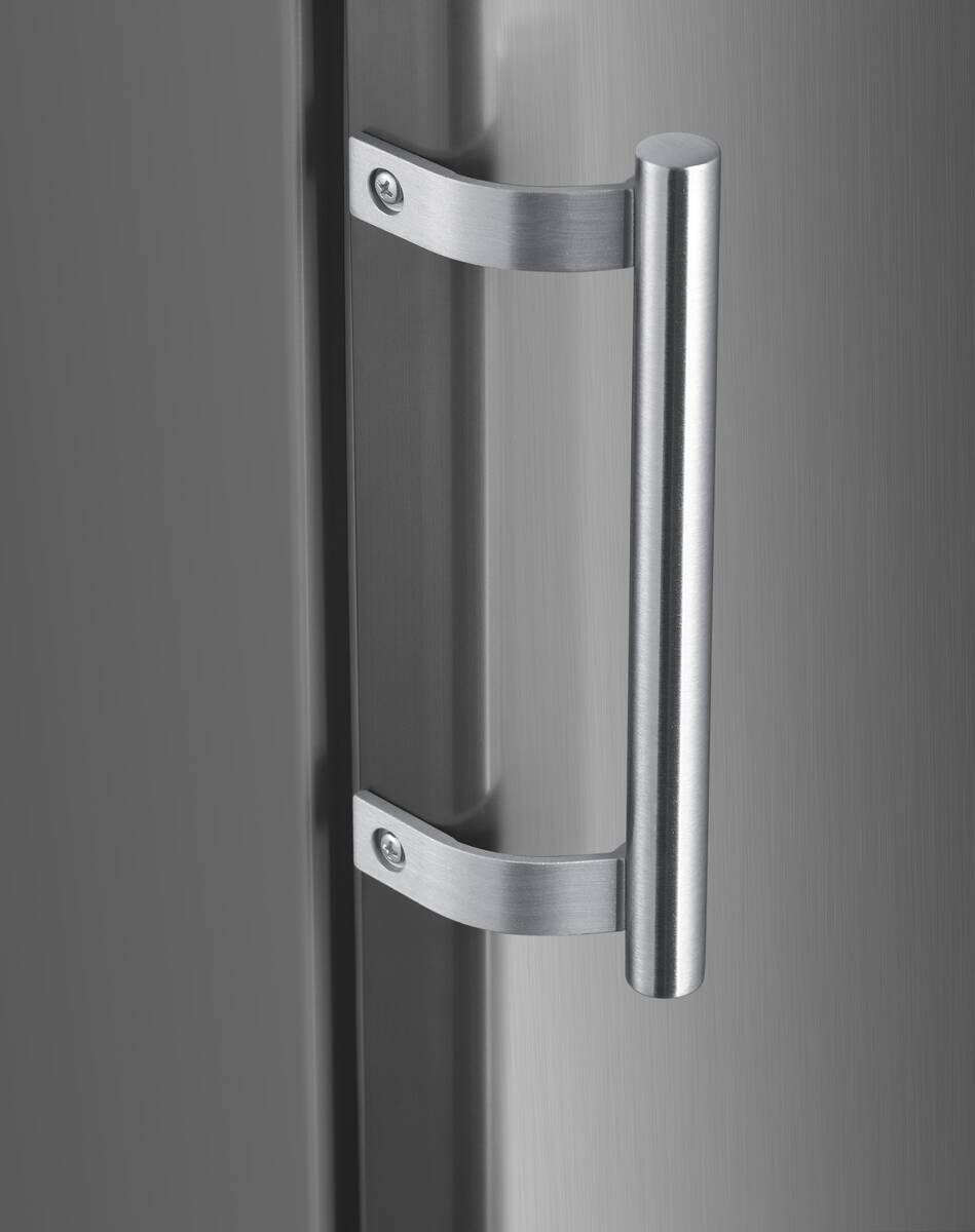 Wolkenstein Kühl-/Gefrierkombination KGK280DN Edelstahloptik B/H/T: ca. 55x180x56 cm