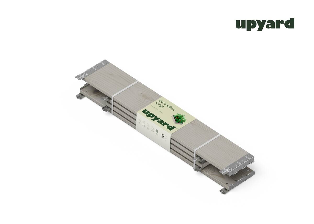 UPYARD Hochbeet INDUSTRIAL grau Holz B/L: ca. 80x120 cm