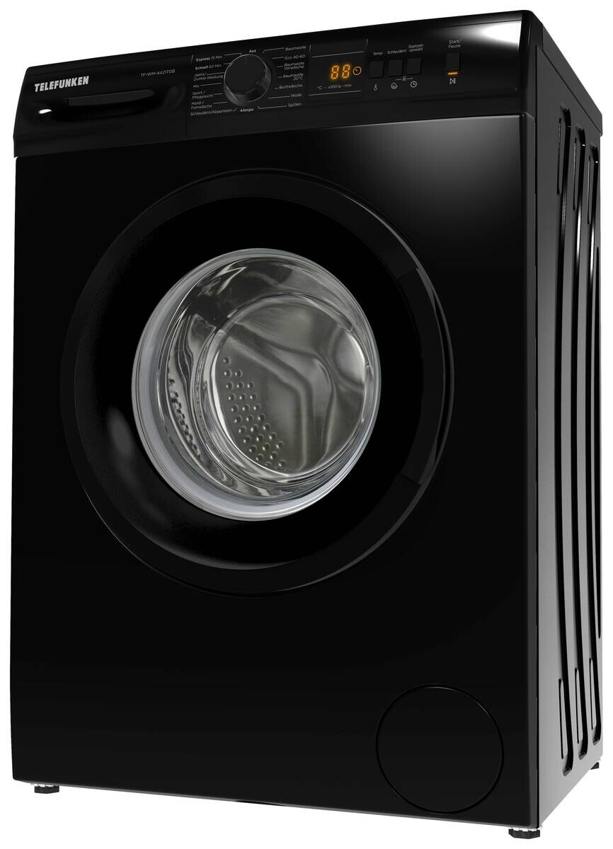TELEFUNKEN Waschmaschine TF-WM-4421T0B schwarz ca. 6 kg