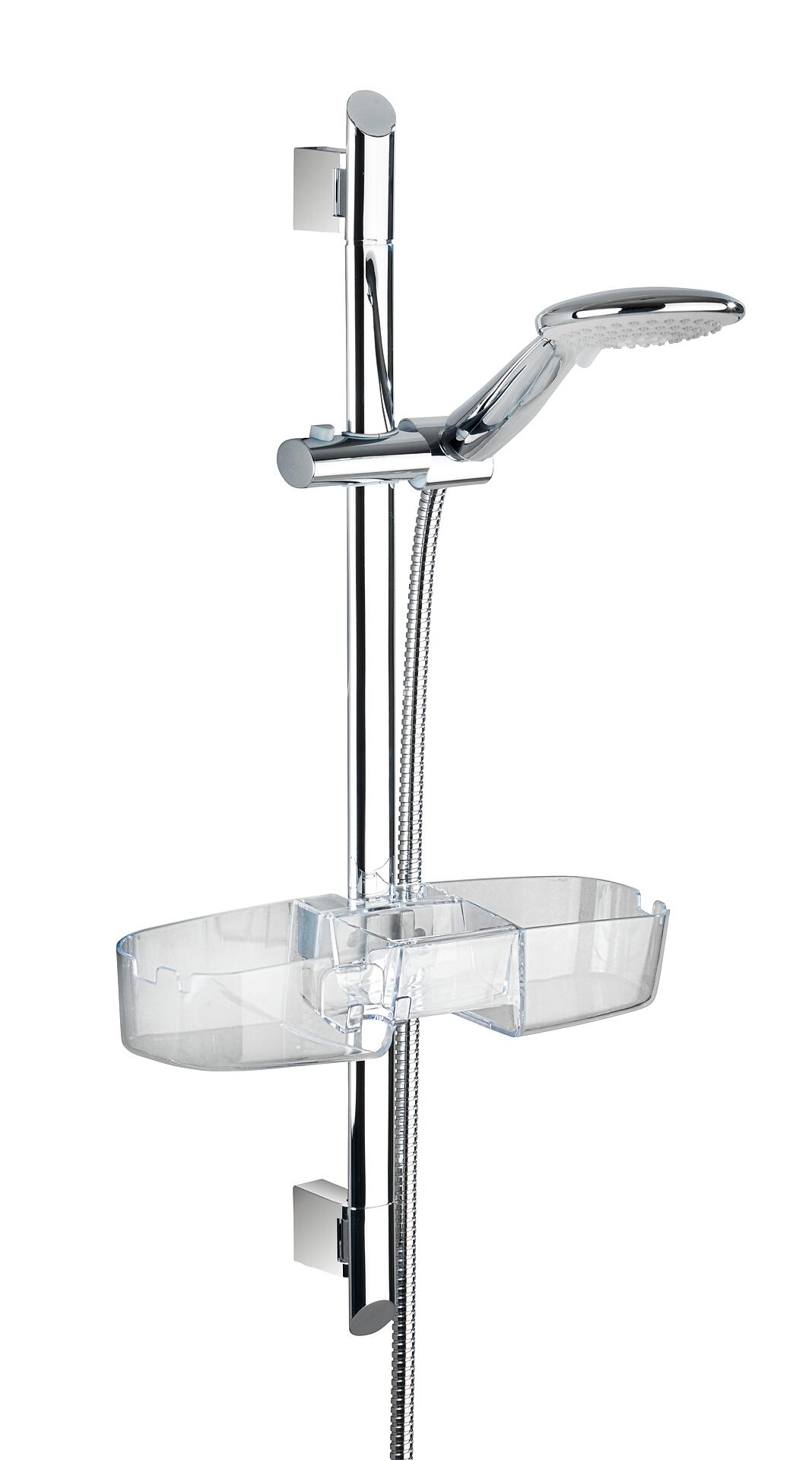 WENKO Duschstange Kunststoff