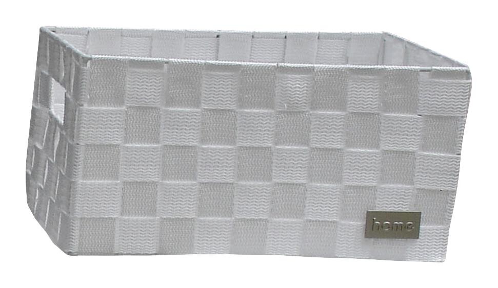 POCOline Aufbewahrungskorb weiß Nylon B/H/L: ca. 16x21x31 cm