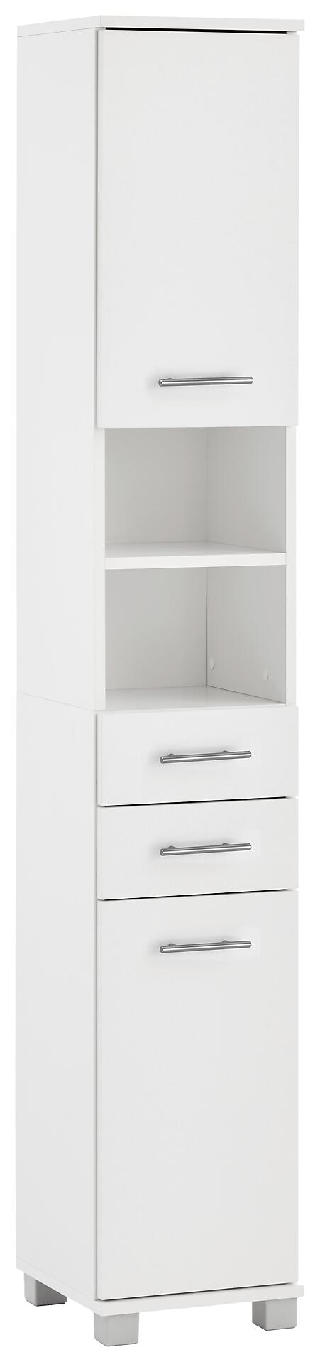 Hochschrank Emmi weiß matt B/H/T: ca. 30,3x180,9x32,6 cm Hochschrank Emmi weiß matt B/H/T: ca. 30,3x180,9x32,6 cm