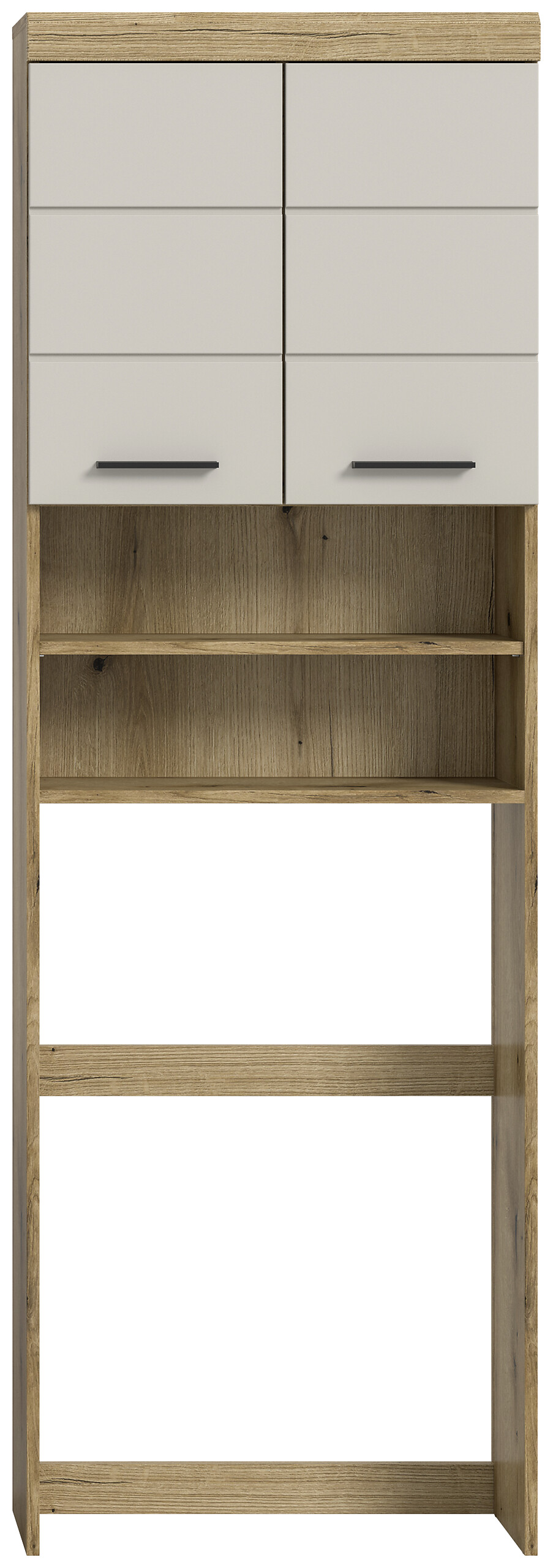 Waschmaschinenumbauschrank Scout Evoke Oak Nachbildung Kaschmirgrau Nachbildung B/H/T: ca. 63x191x24 cm