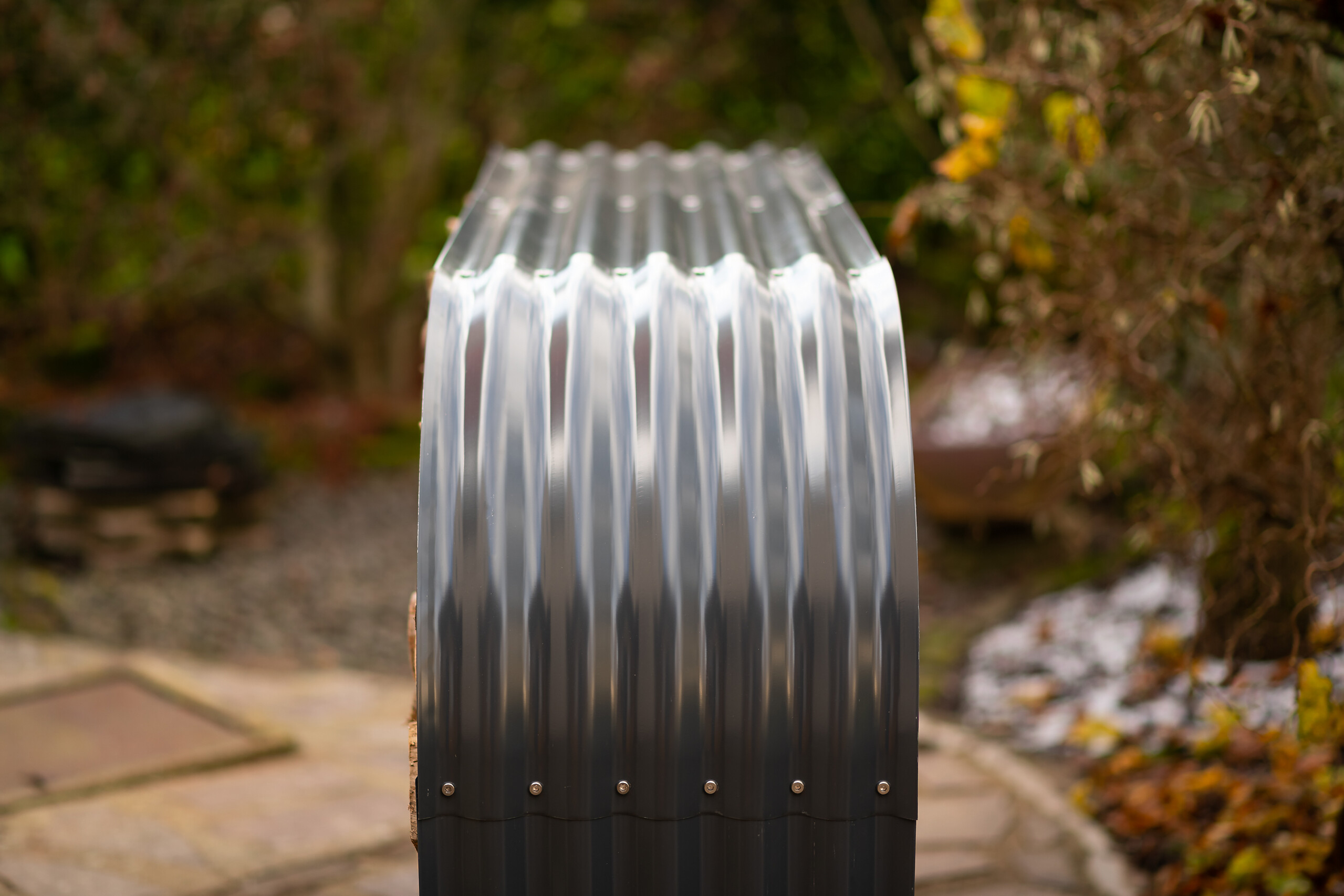 Westmann Kaminholzregal anthrazit B/H/L: ca. 46x111x212 cm