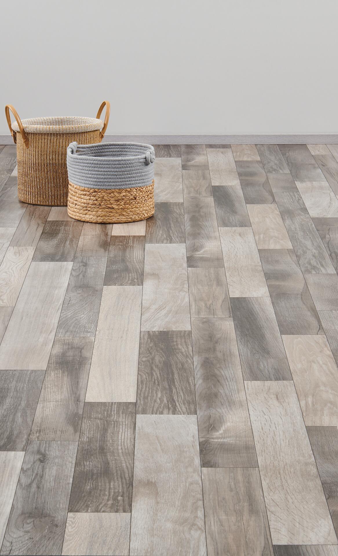 Vinylboden Inspire grau Eiche B: ca. 300 cm pro m²