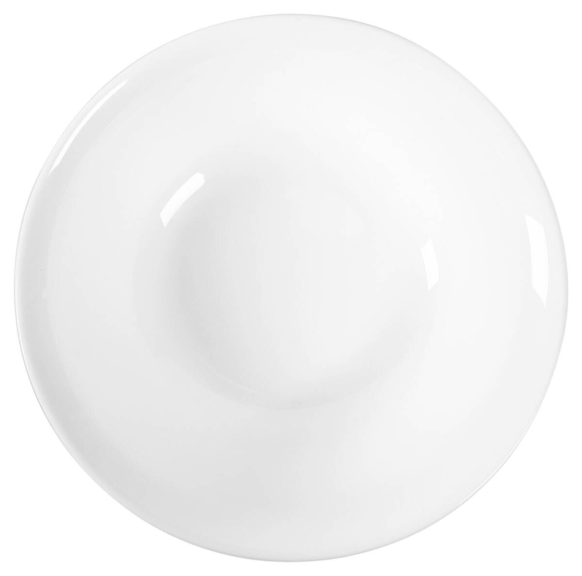 Schale weiß Opal-Hartglas