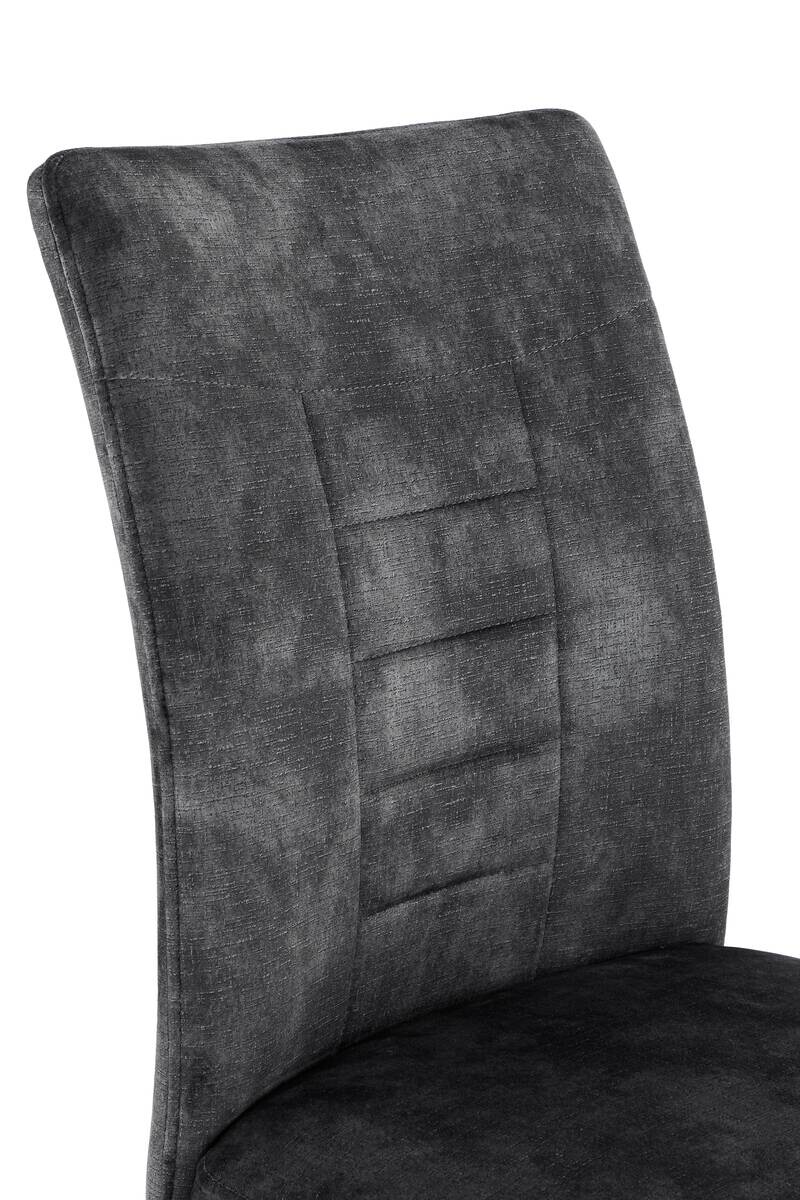 Schwingstuhl Gela anthrazit Microfaser B/H/T: ca. 49x98x62 cm