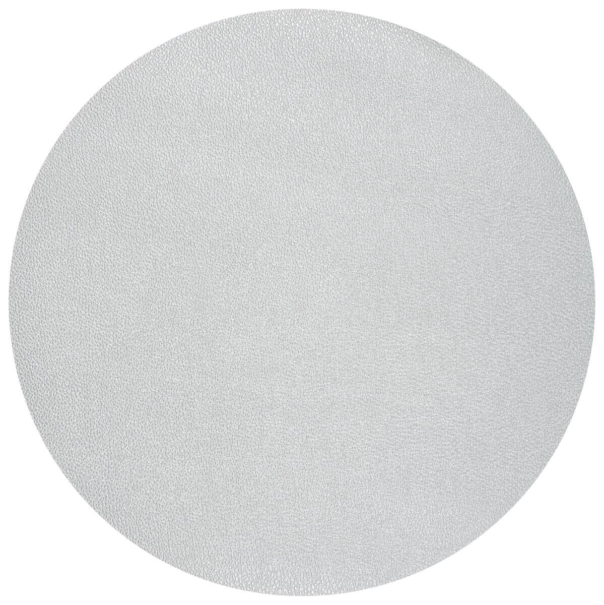 Platzset silber PVC D: ca. 36 cm