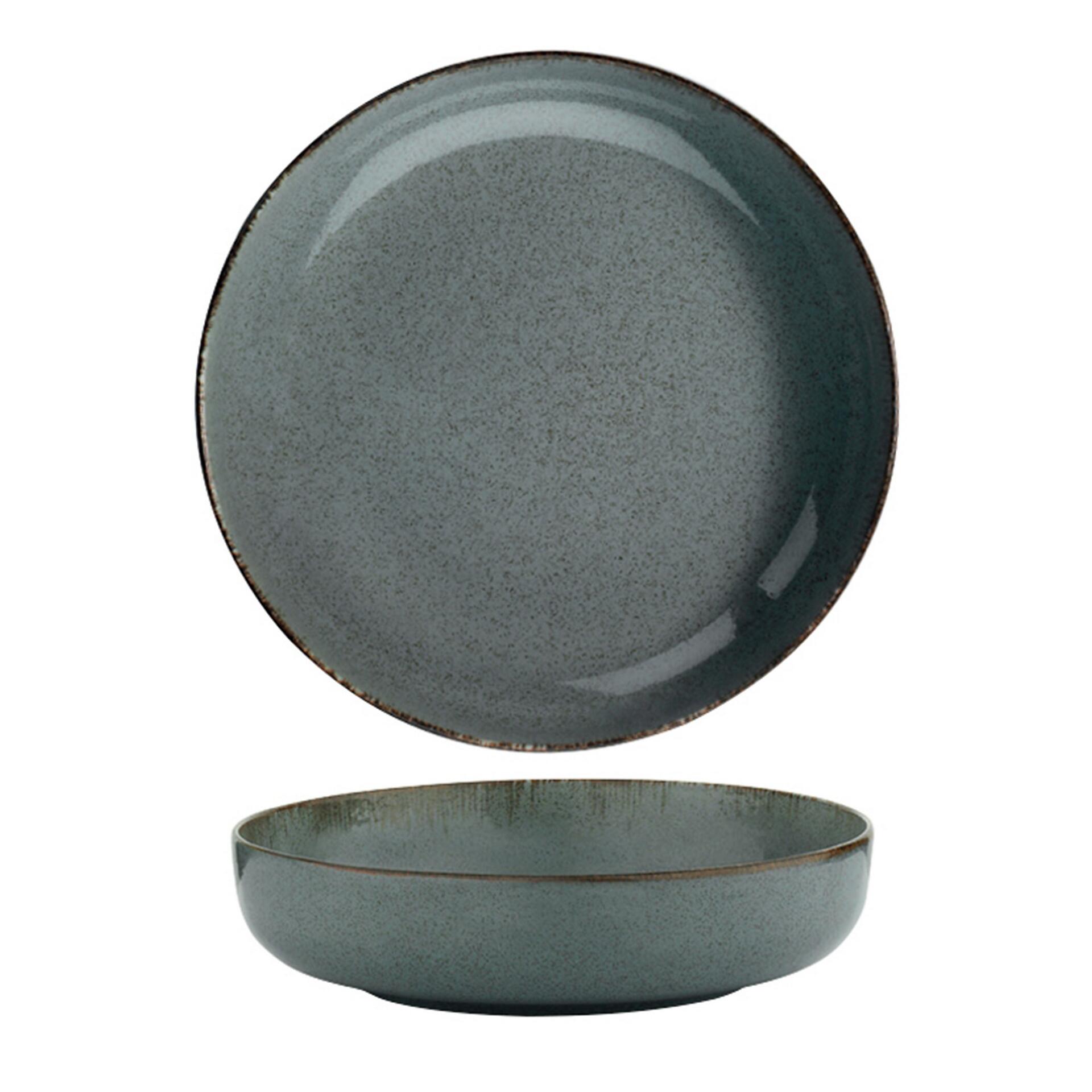 Hermia Concept Kombiservice blau Porzellan 24 tlg.