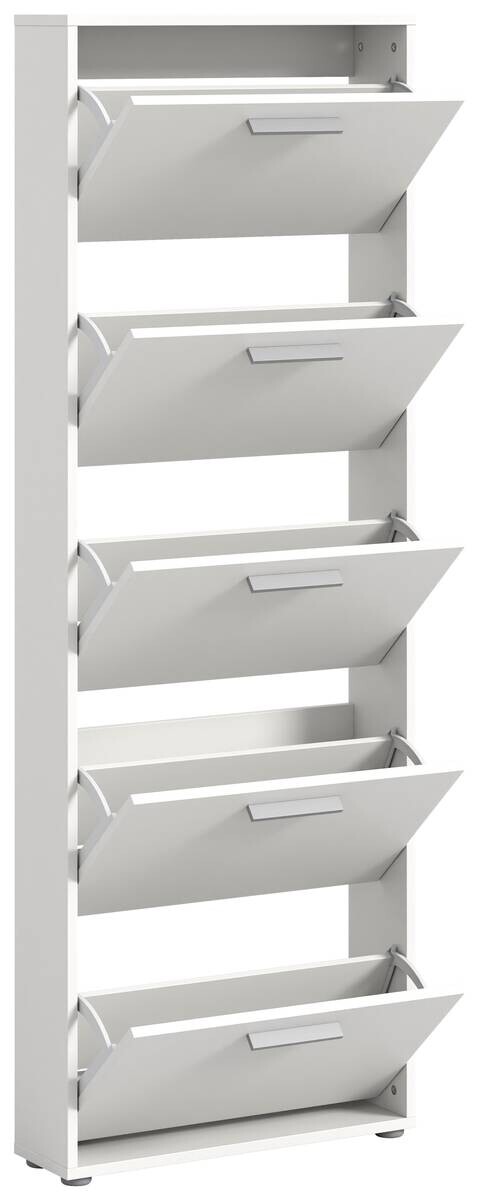 Schuhkipper SAM weiß B/H/T: ca. 59x169x17 cm