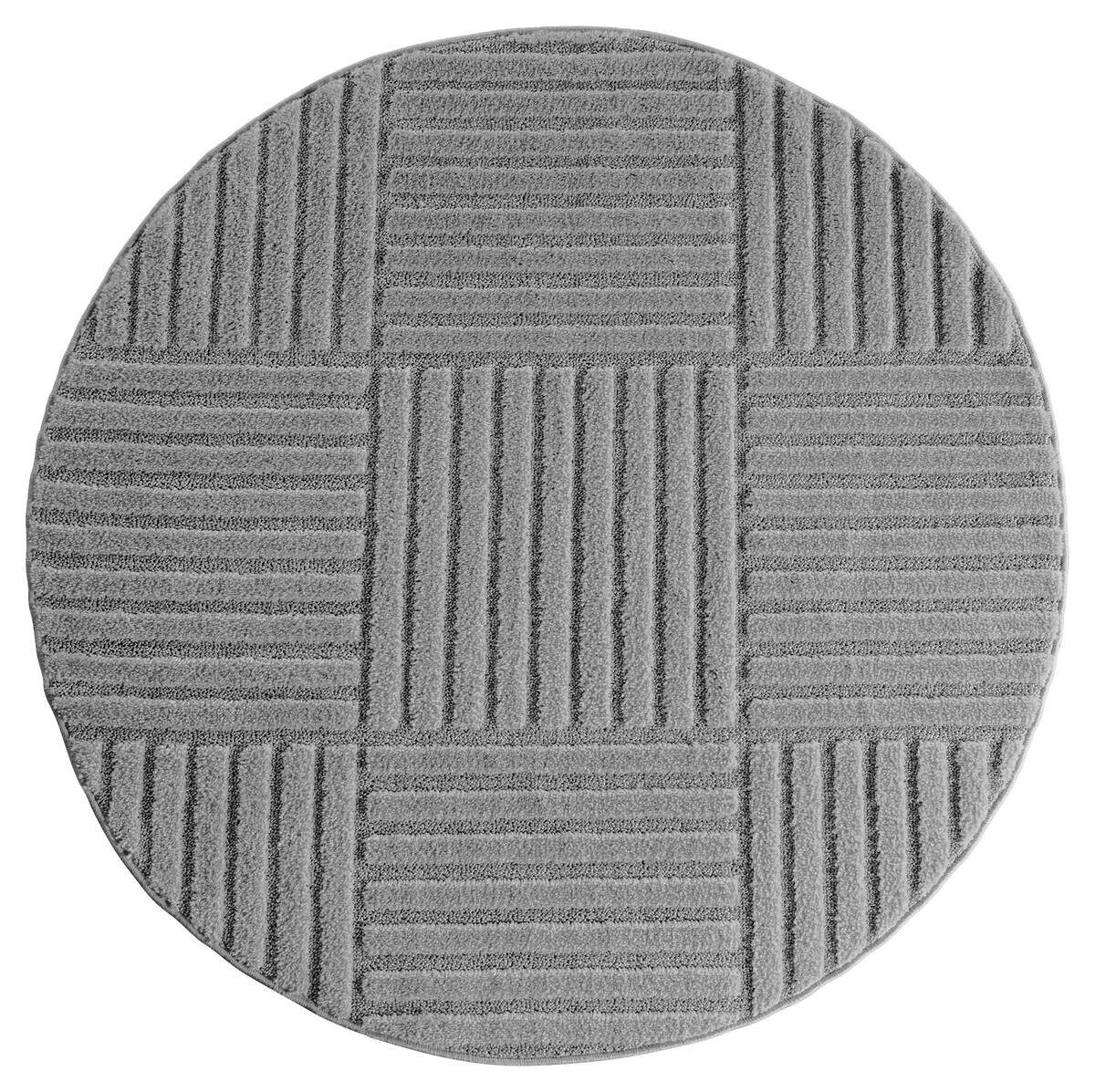 Ayyildiz Kurzflorteppich ART silber B/H/L: ca. 80x0,8x80 cm