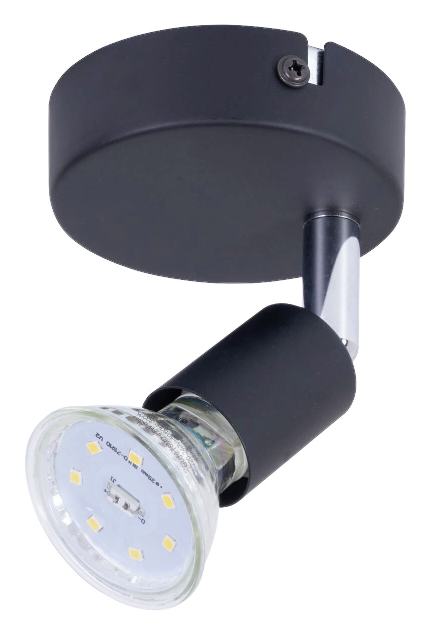 POCOline Spots Joris schwarz Metall H/D: ca. 10x8 cm GU10 1 Brennstellen