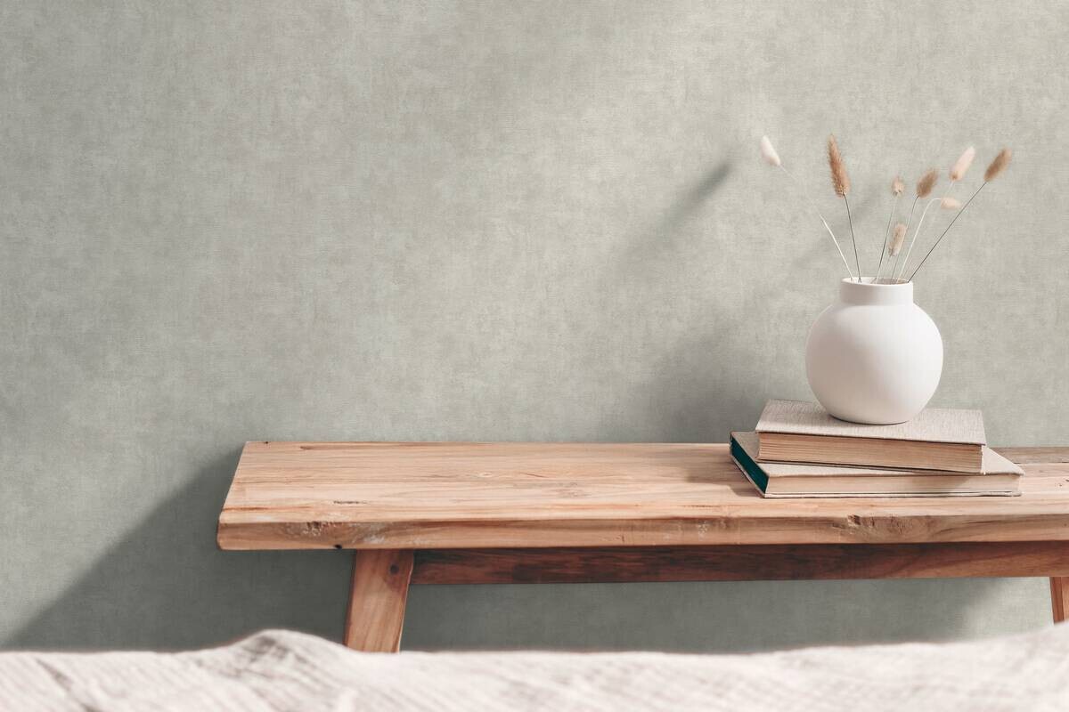 A.S.Creation Vliestapete grau B/H/D: ca. 53x1005x8,6 cm