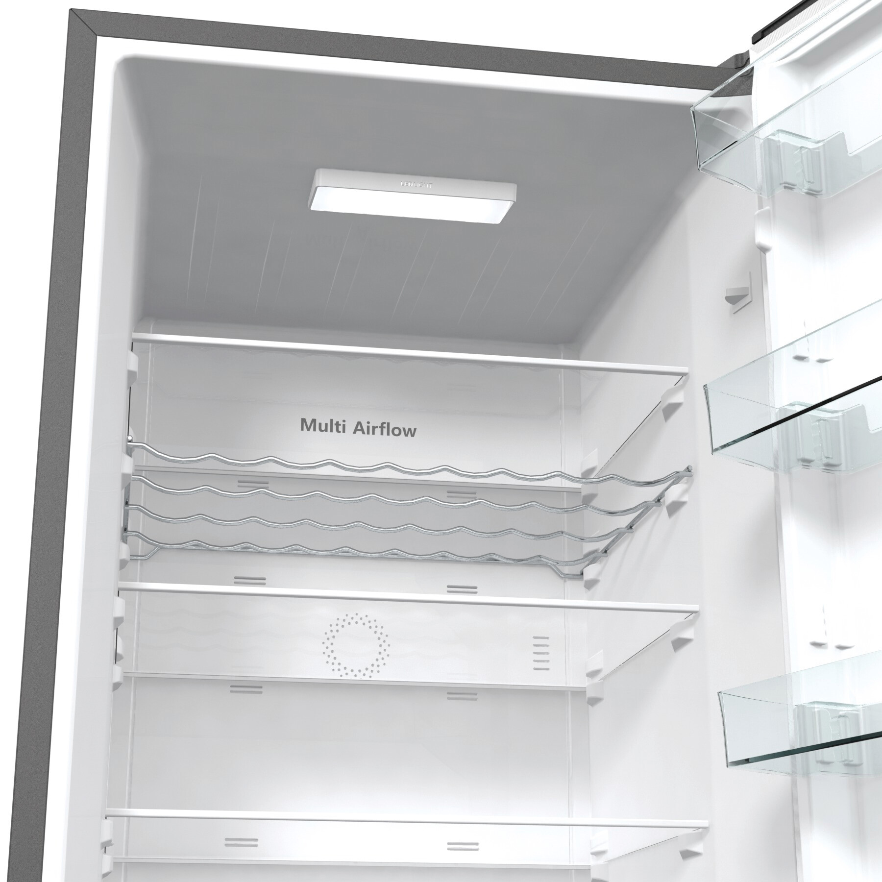 Hisense Kühl-/Gefrierkombination RM469N4ACD Silbergrau