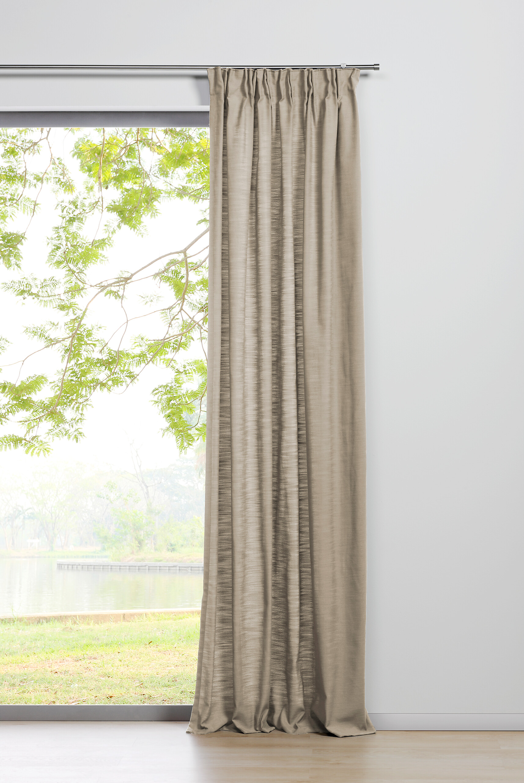 Kombivorhang BALANCE beige B/L: ca. 135x300 cm