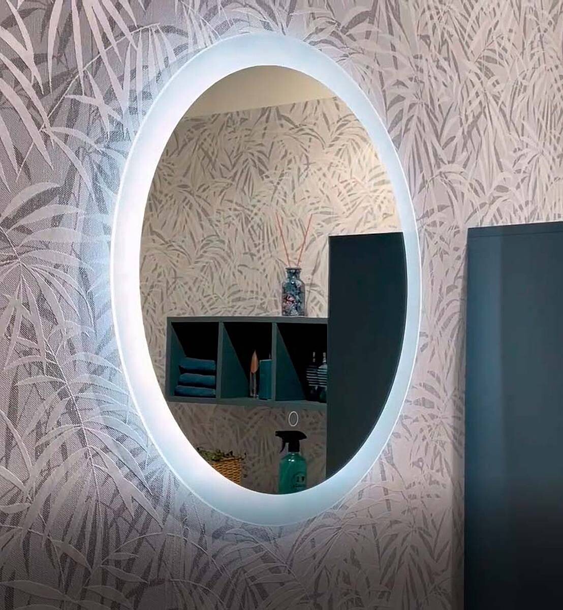 Wandspiegel Bjarne B/H/T: ca. 60x60x3 cm