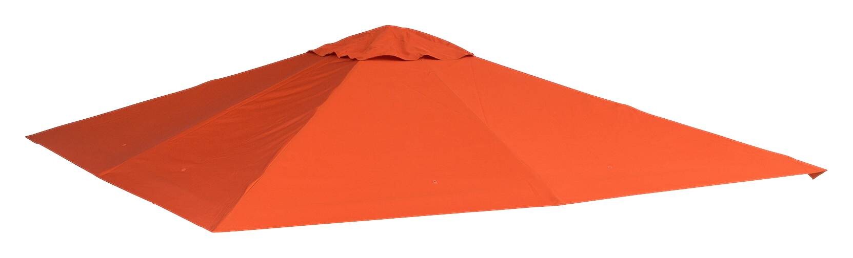 Outsunny Ersatzdach orange Polyester-Mischgewebe B/L: ca. 300x300 cm