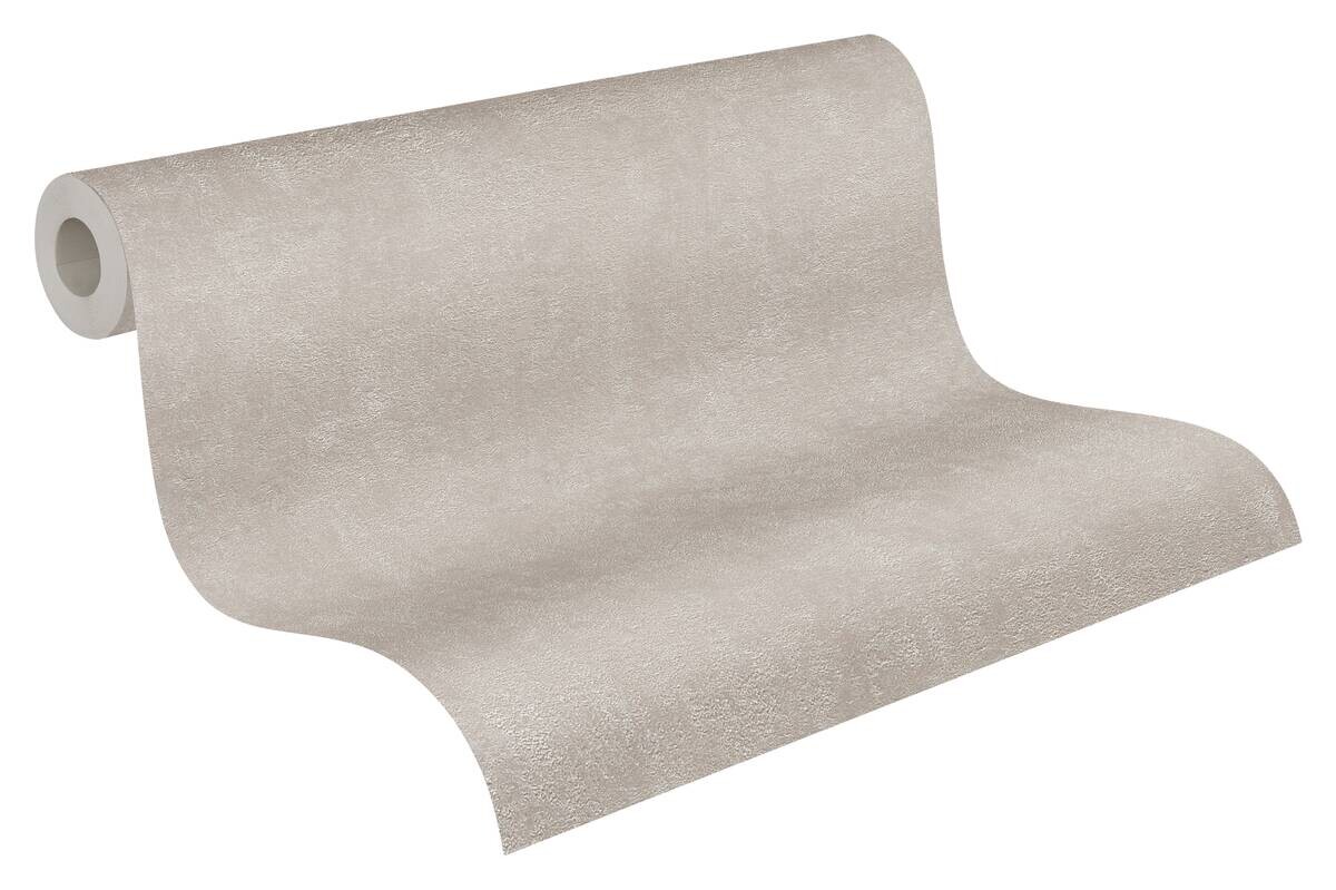 A.S.Creation Vliestapete Elements Uni braun B/L: ca. 53x1005 cm