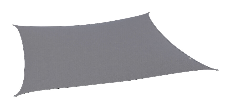 PLATINUM Sonnensegel Dreamsail grau Polyester B/H/L: ca. 400x1x400 cm