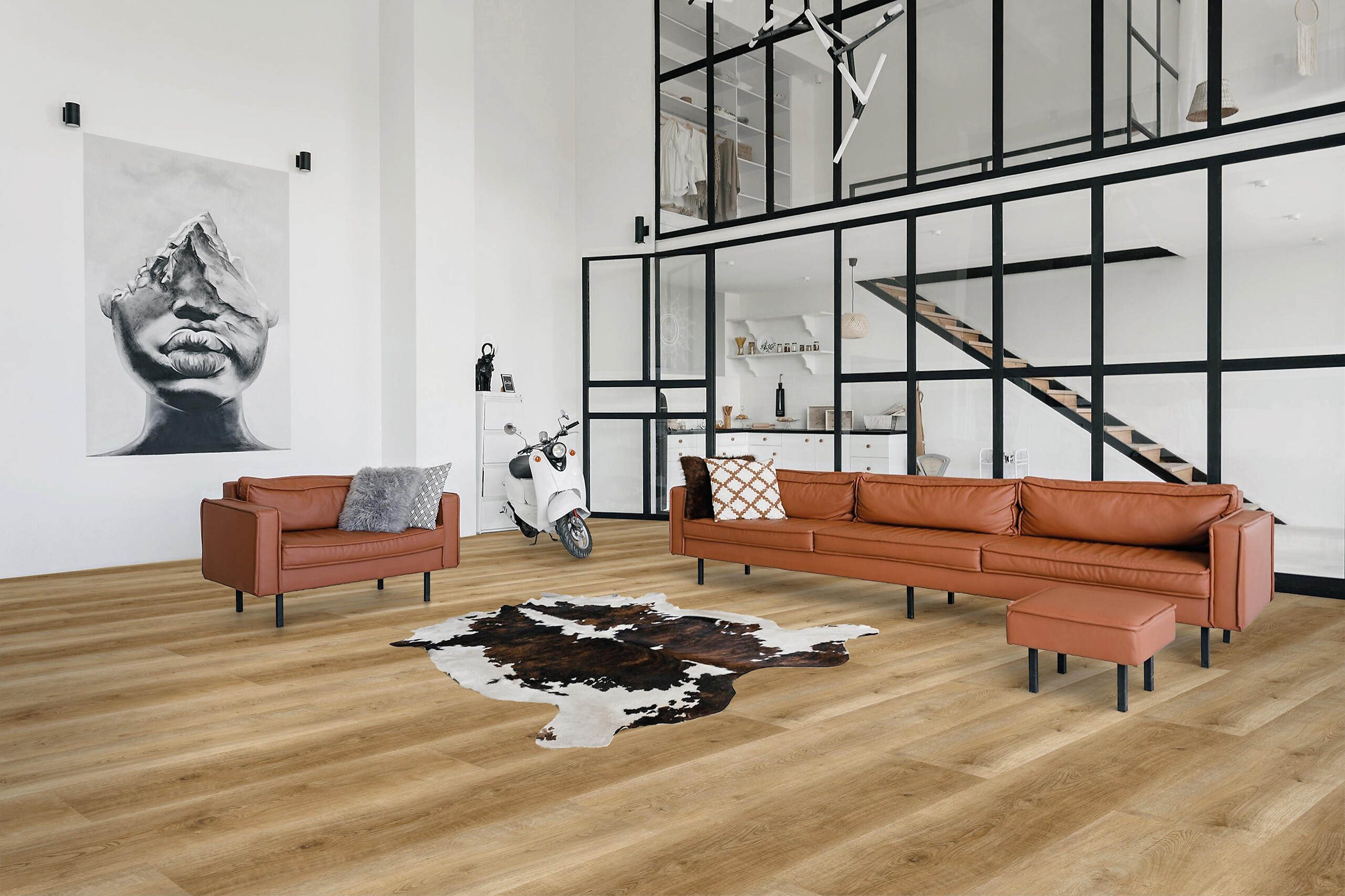 Click-Vinylboden Griesheim ca. 2,782 m² im Paket  B/L: ca. 22,8x122 cm pro Paket