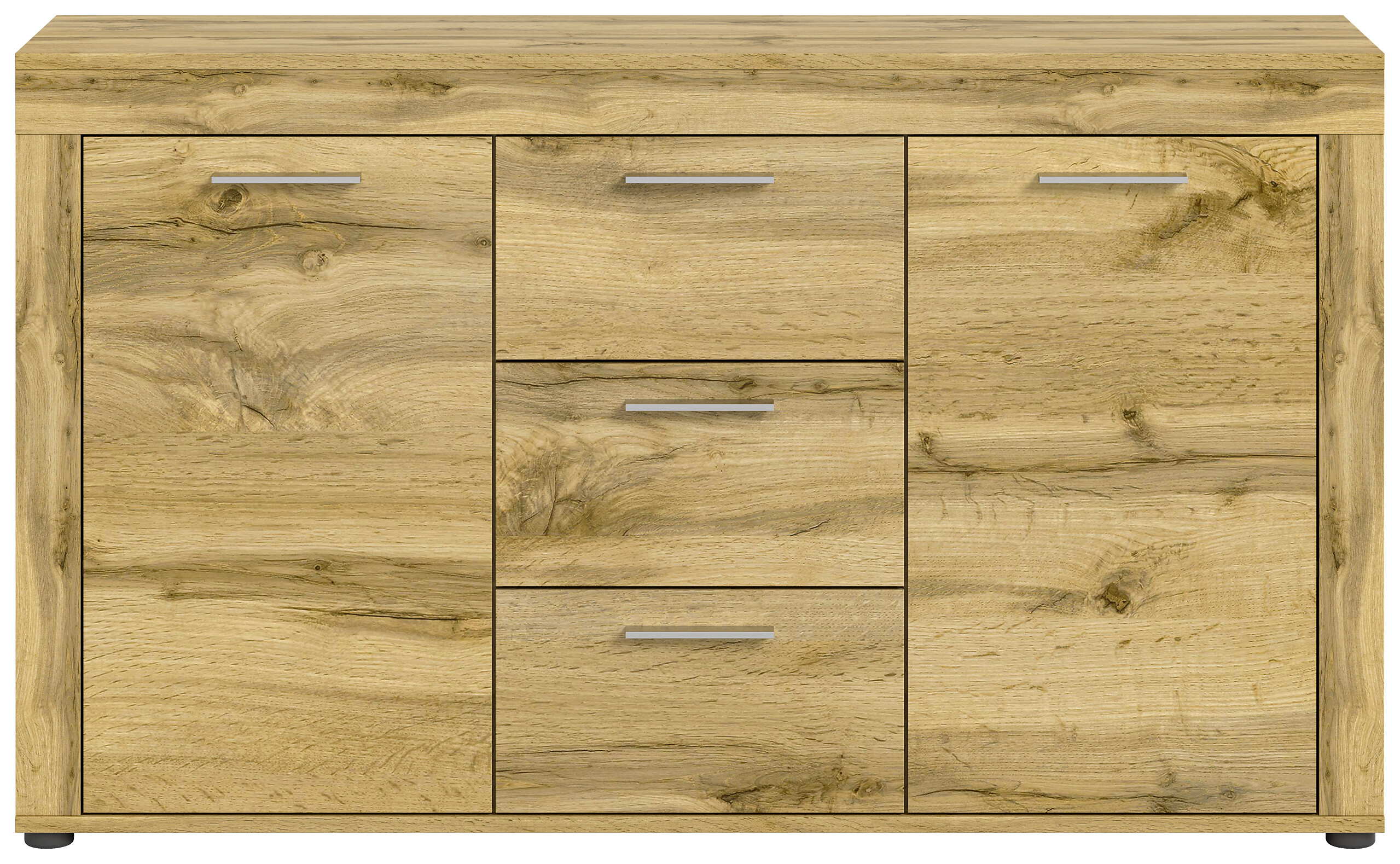 Sideboard Jam Eiche Wotan Nachbildung B/H/T: ca. 125x80x35 cm