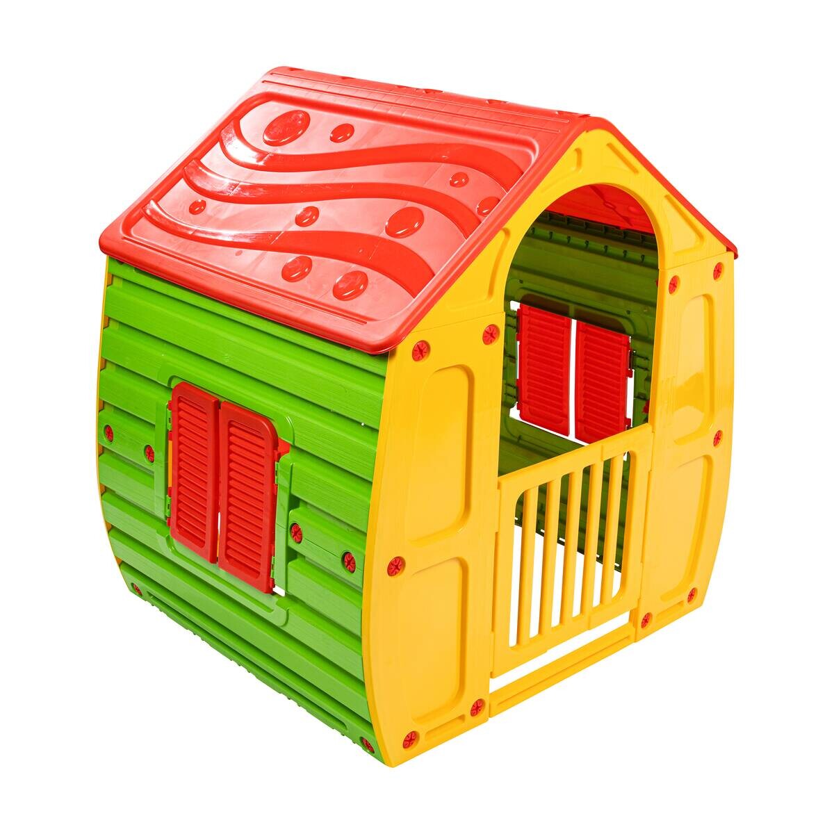 Kinderspielhaus bunt