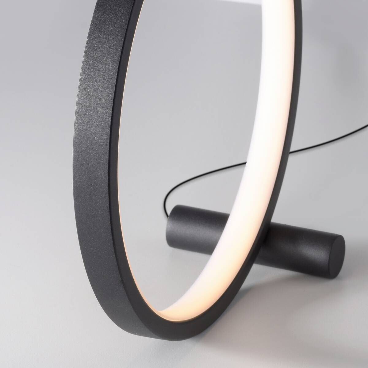 Just Light LED Tischleuchte Mini-Ritus schwarz Eisen D: ca. 25 cm 1 Brennstellen