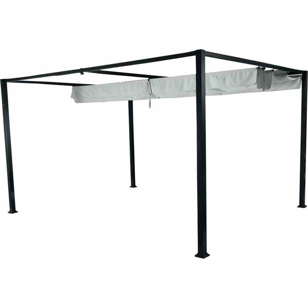Gardamo Pavillon SKY grau Aluminium
