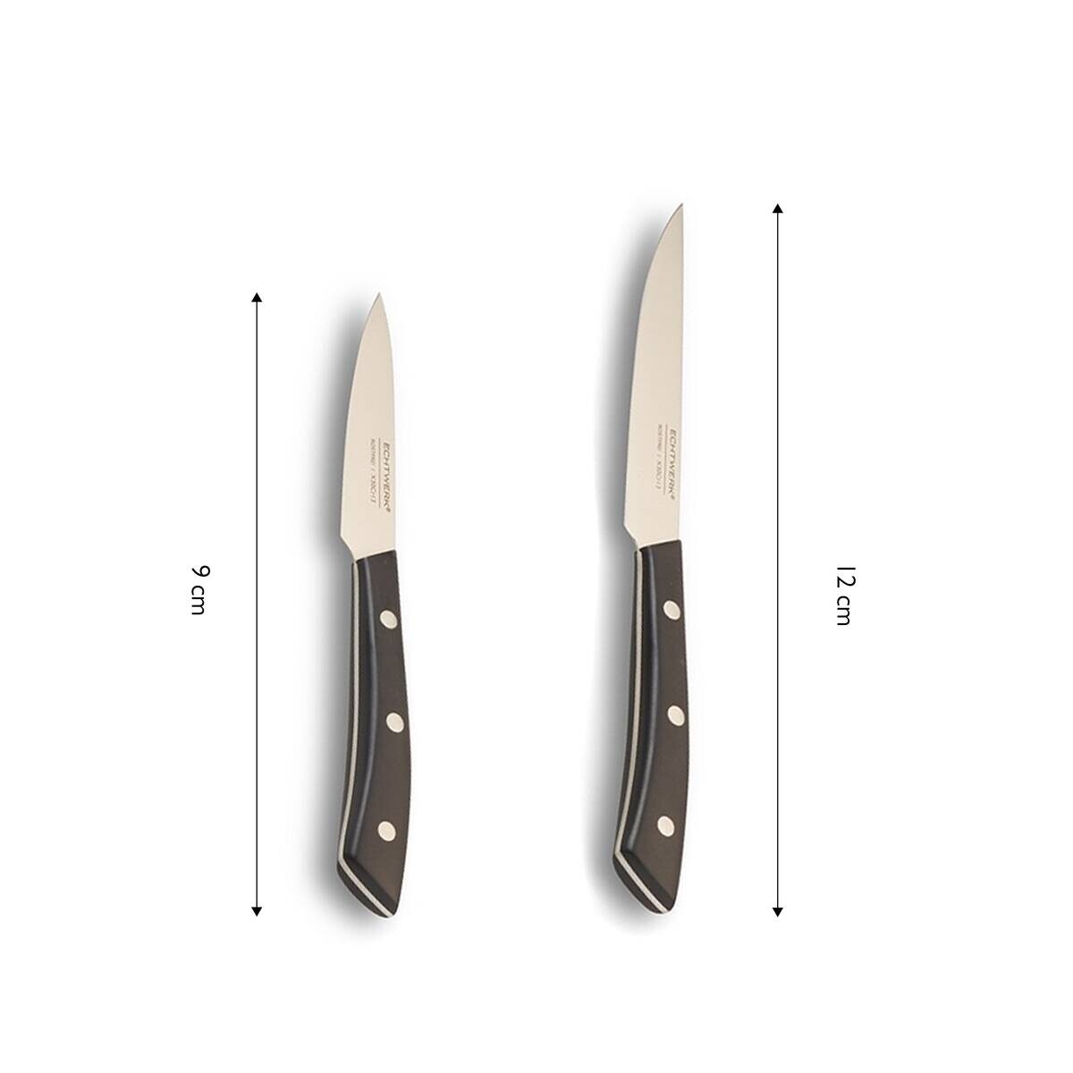 ECHTWERK Messerblock Premium braun Stahl 15 tlg.