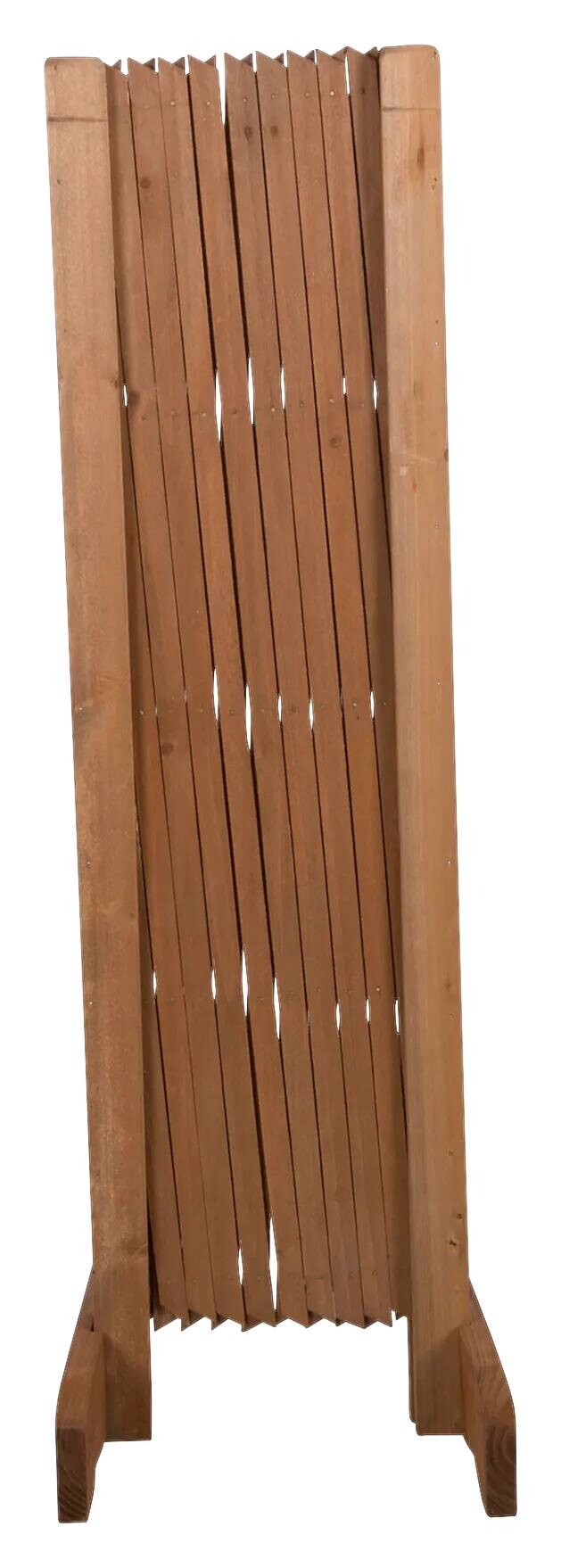 Hundeabsperrgitter braun Holz