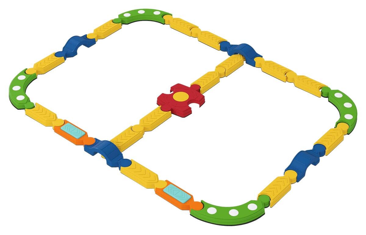 AIYAPLAY Kinder Balancierbalken mehrfarbig B/H/L: ca. 176x10,5x176 cm