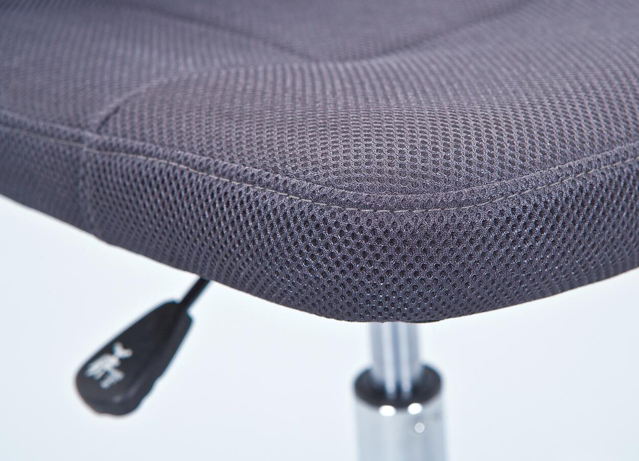 Drehstuhl Bonnie grau Kunststoff Metall