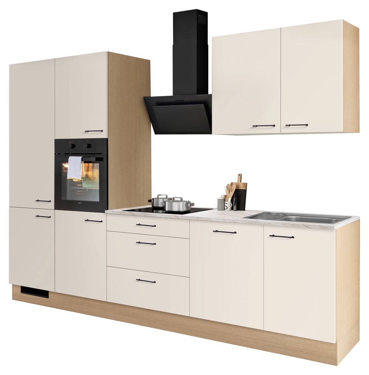 Impuls Küchenleerblock IP1200 weiß B/T: ca. 310x60 cm