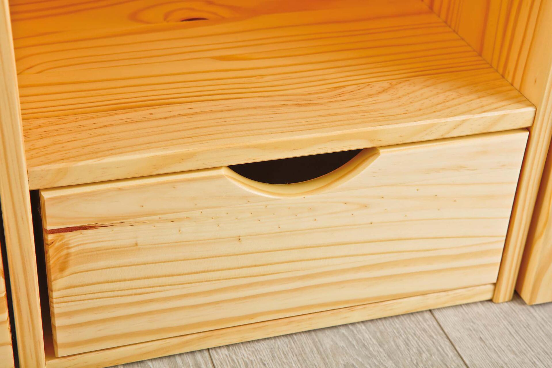 Funktionsbett Claas natur Liegefläche B/L: ca. 90x200 cm