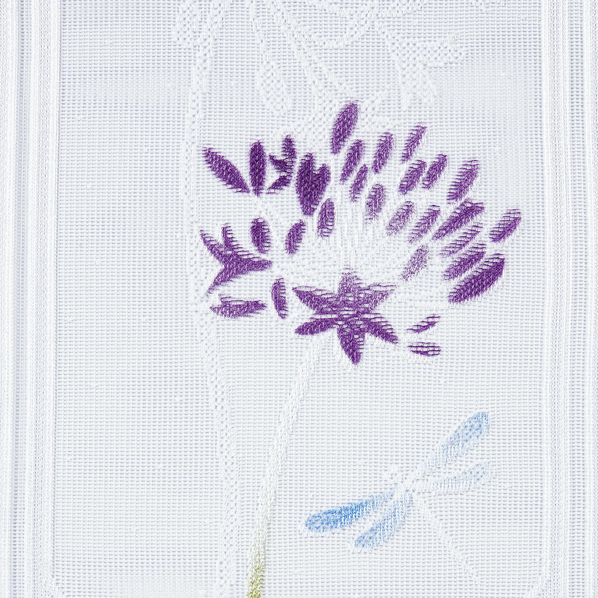 Scheibengardinen-Meterware Isen bunt H: ca. 45 cm