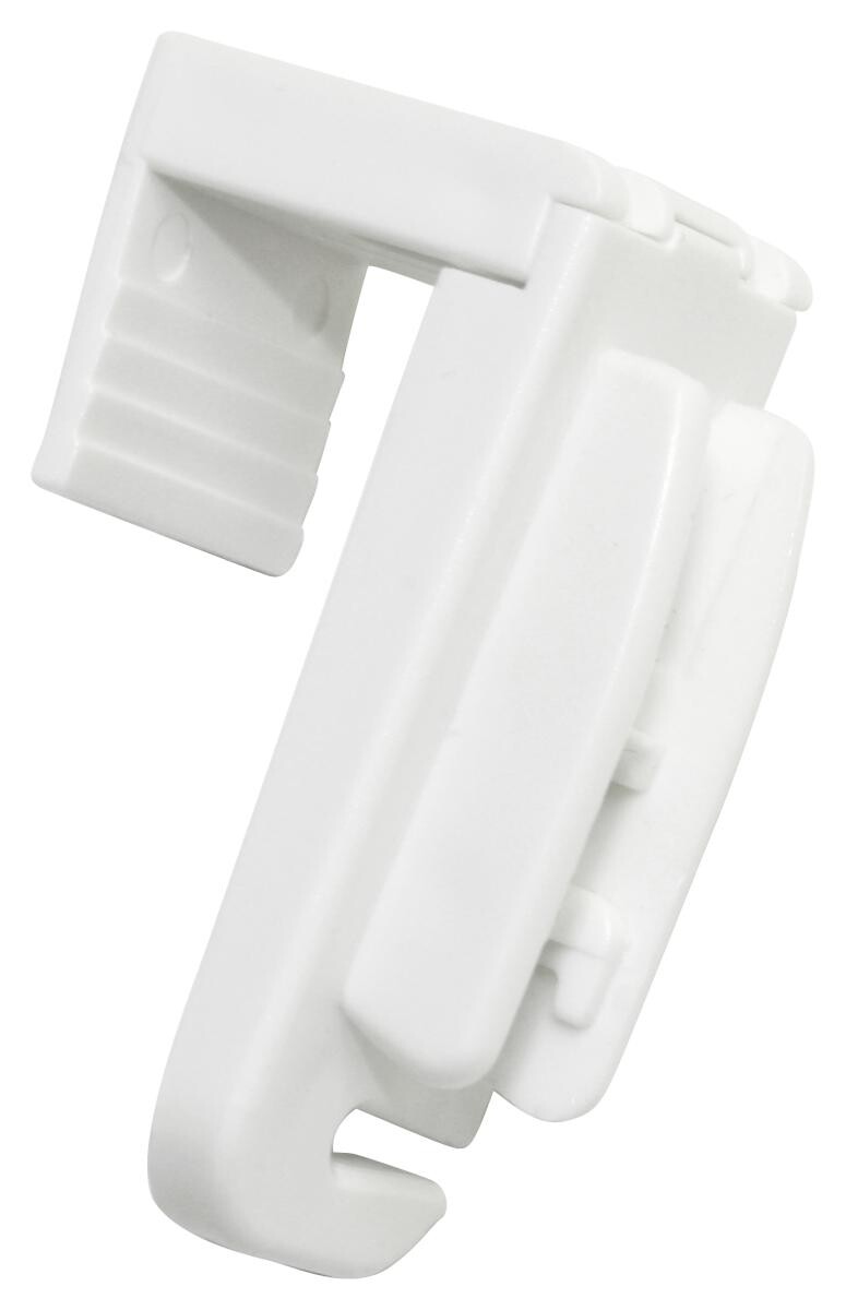 Boviva Klemm-Falzträger für Plissees weiß