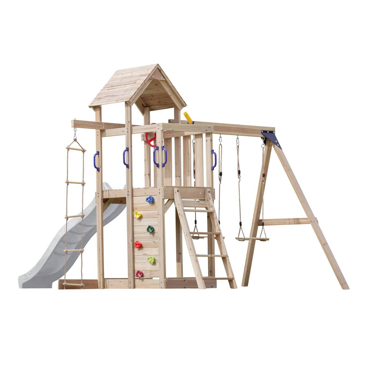 AXI Spielturm Moos braun B/H/L: ca. 342x267x375 cm