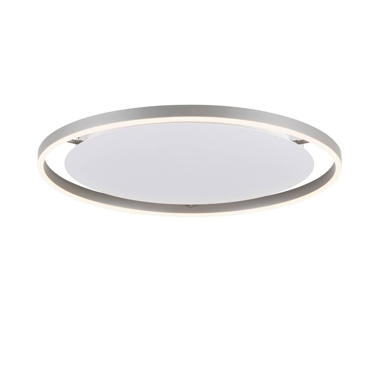 Just Light LED-Deckenleuchte RITUS 15392-95 weiß Alu Metall H/D: ca. 5,3x58,5 cm 1 Brennstellen