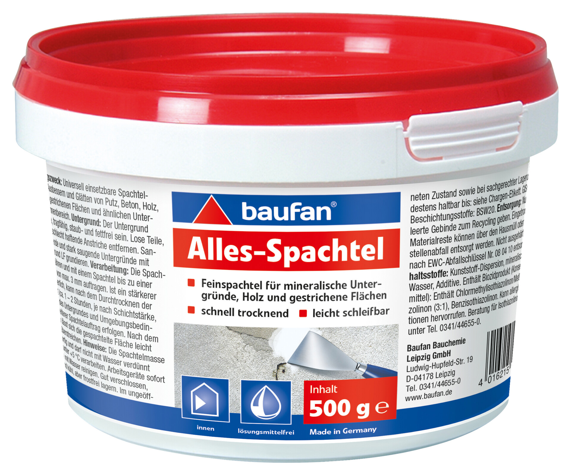 Allesspachtel ca. 0,5 kg