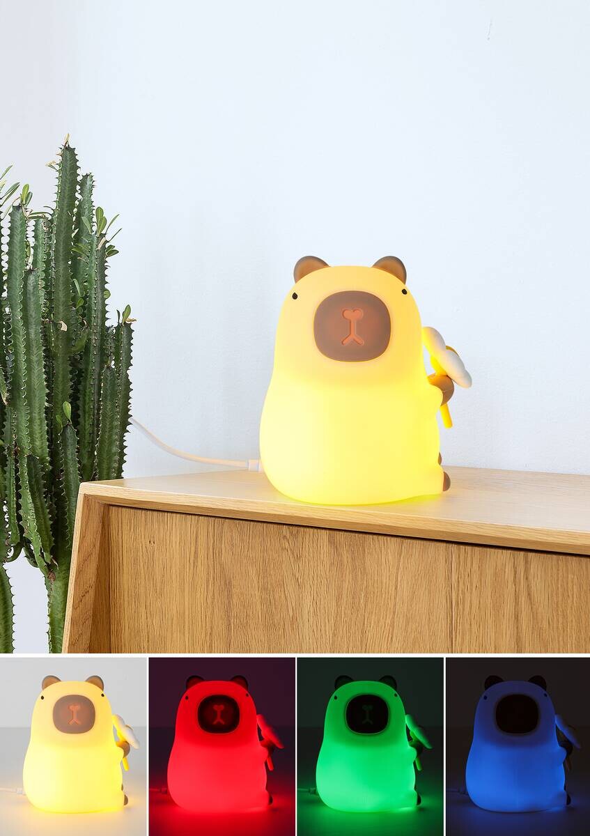 Nolo LED-Dekoleuchte Capybara B/H/L: ca. 9x12x11 cm