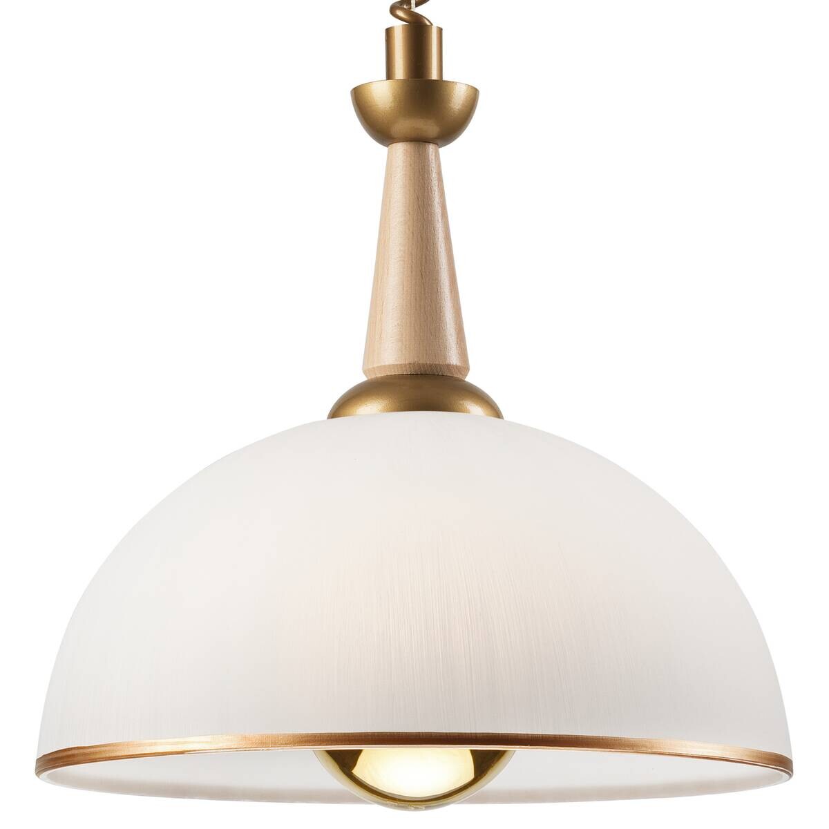 Lamkur Deckenleuchte gold Glas B/H/L: ca. 64x30x64 cm E27 1 Brennstellen