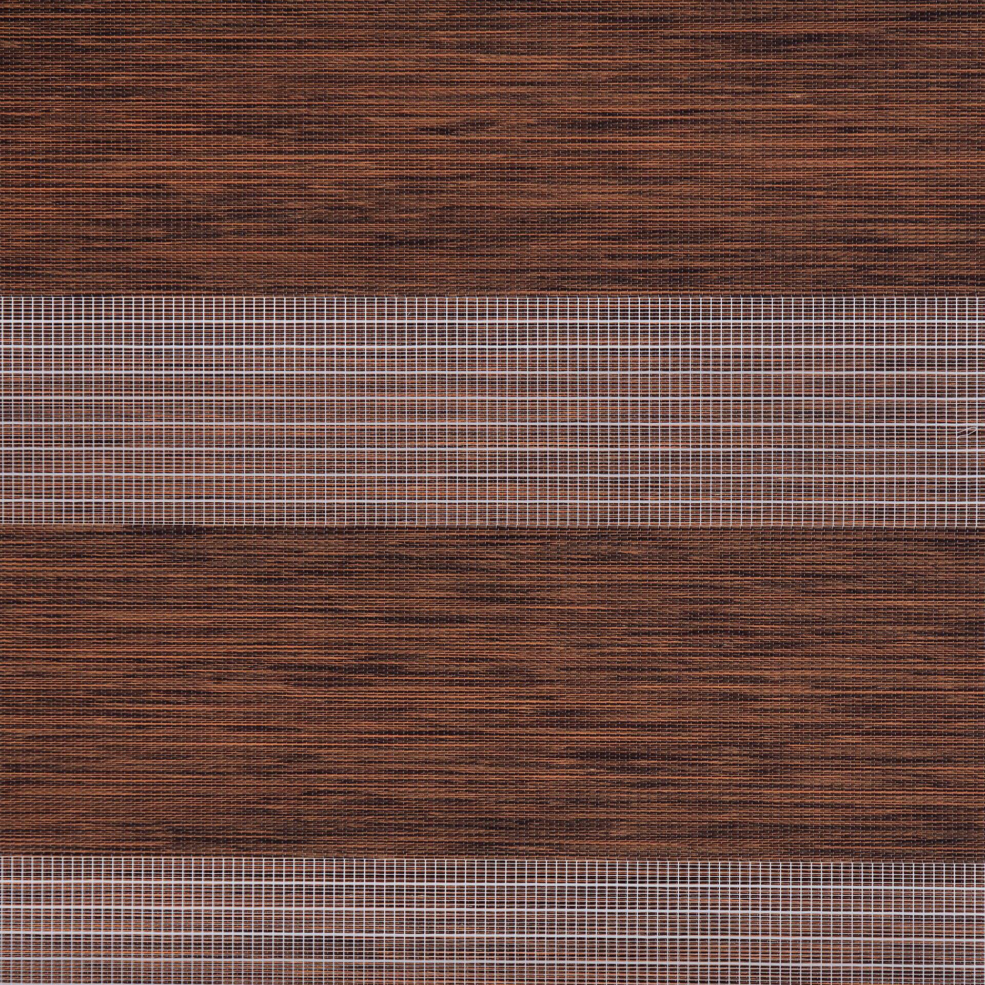 LICHTBLICK Doppelrollo Duo meliert dunkelbraun B/L: ca. 90x150 cm