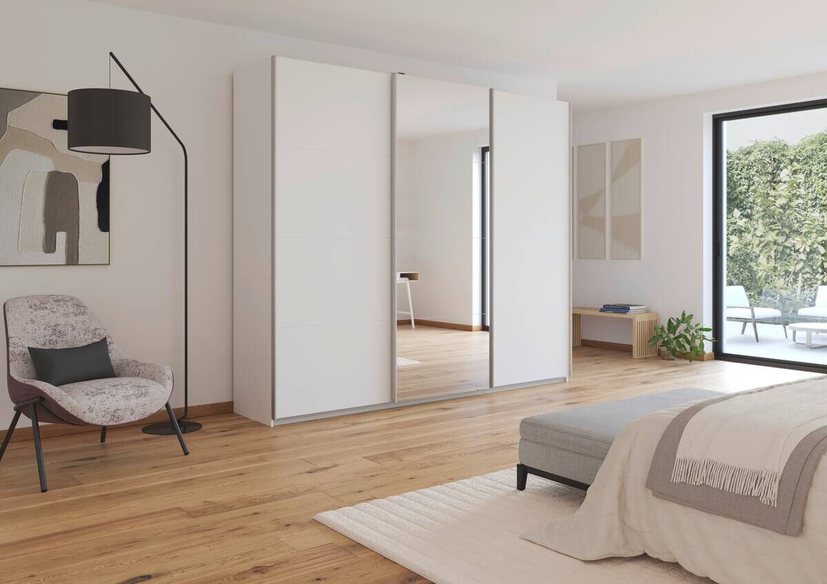 Kleiderschrank Kulmbach Alpinweiß B/H/T: ca. 271x229x62 cm Kleiderschrank Kulmbach Alpinweiß B/H/T: ca. 271x229x62 cm