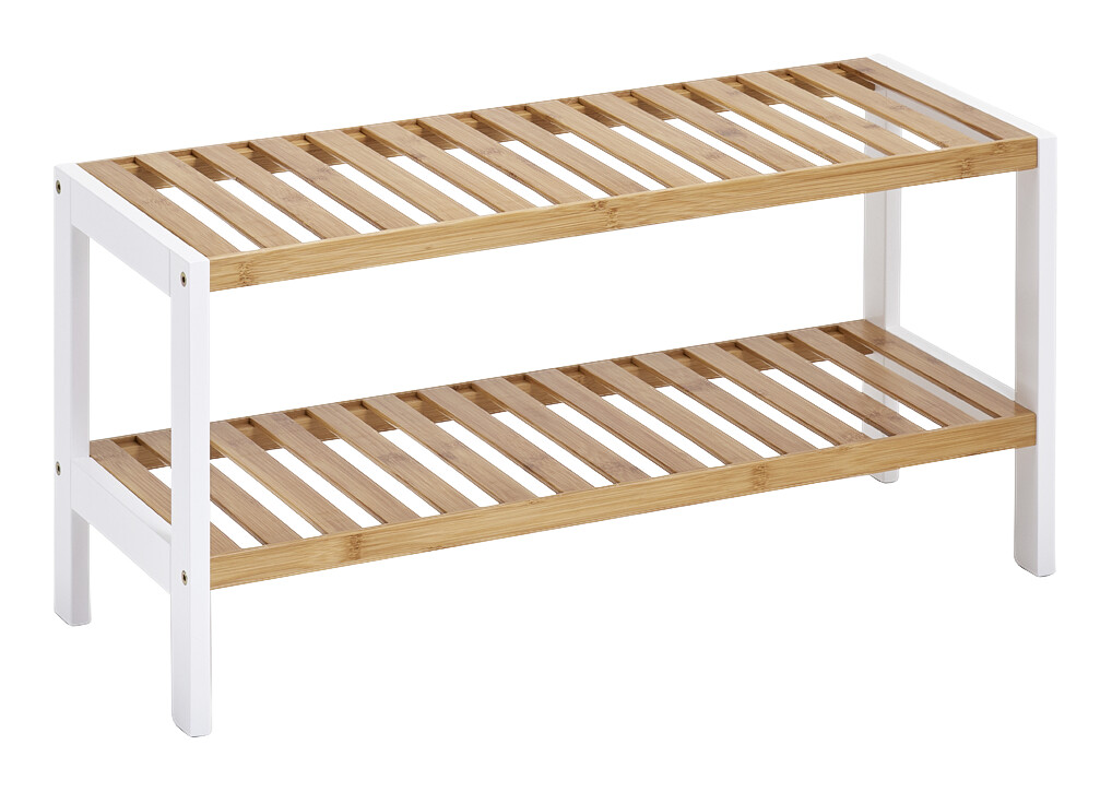 Zeller Schuhregal natur Bambus B/H/T: ca. 70x33x26 cm Zeller Schuhregal natur Bambus B/H/T: ca. 70x33x26 cm