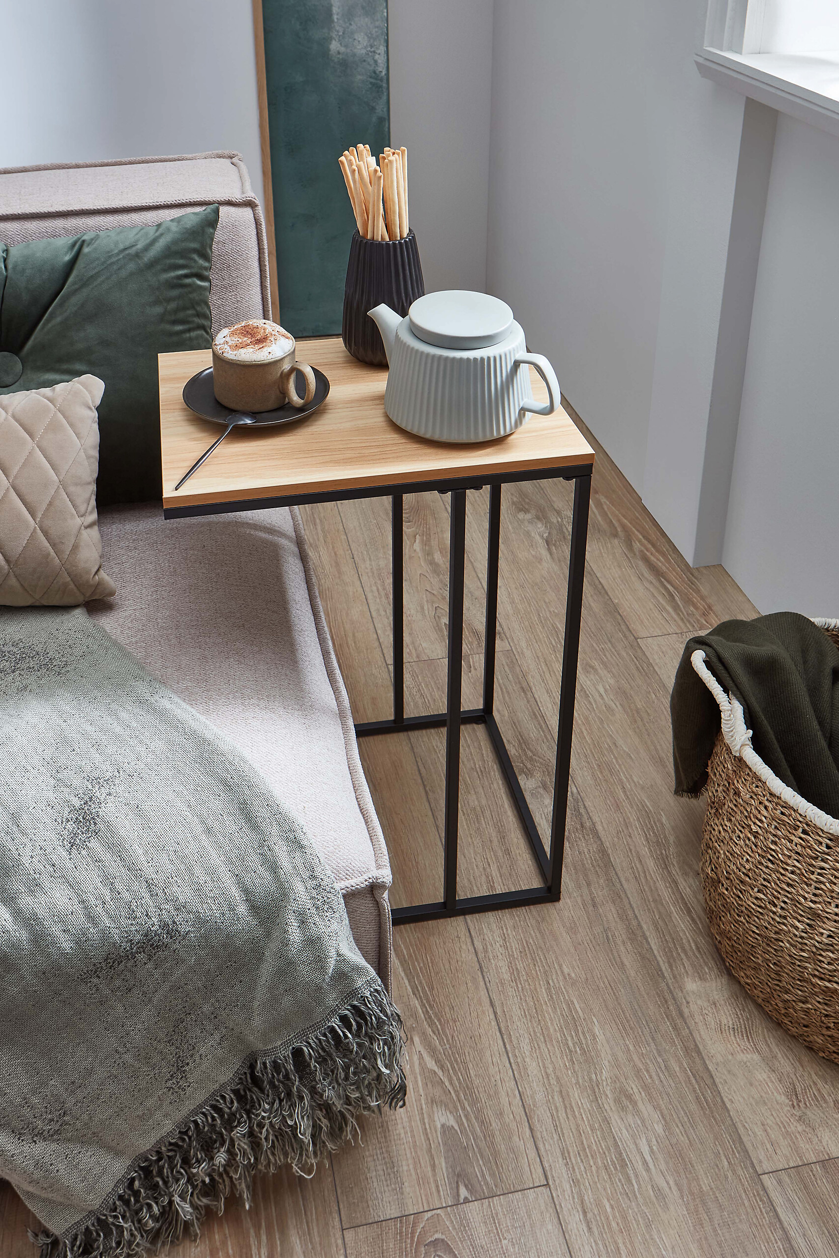 xonox.home Couchtisch schwarz Artisan B/H/T: ca. 30x58x40 cm