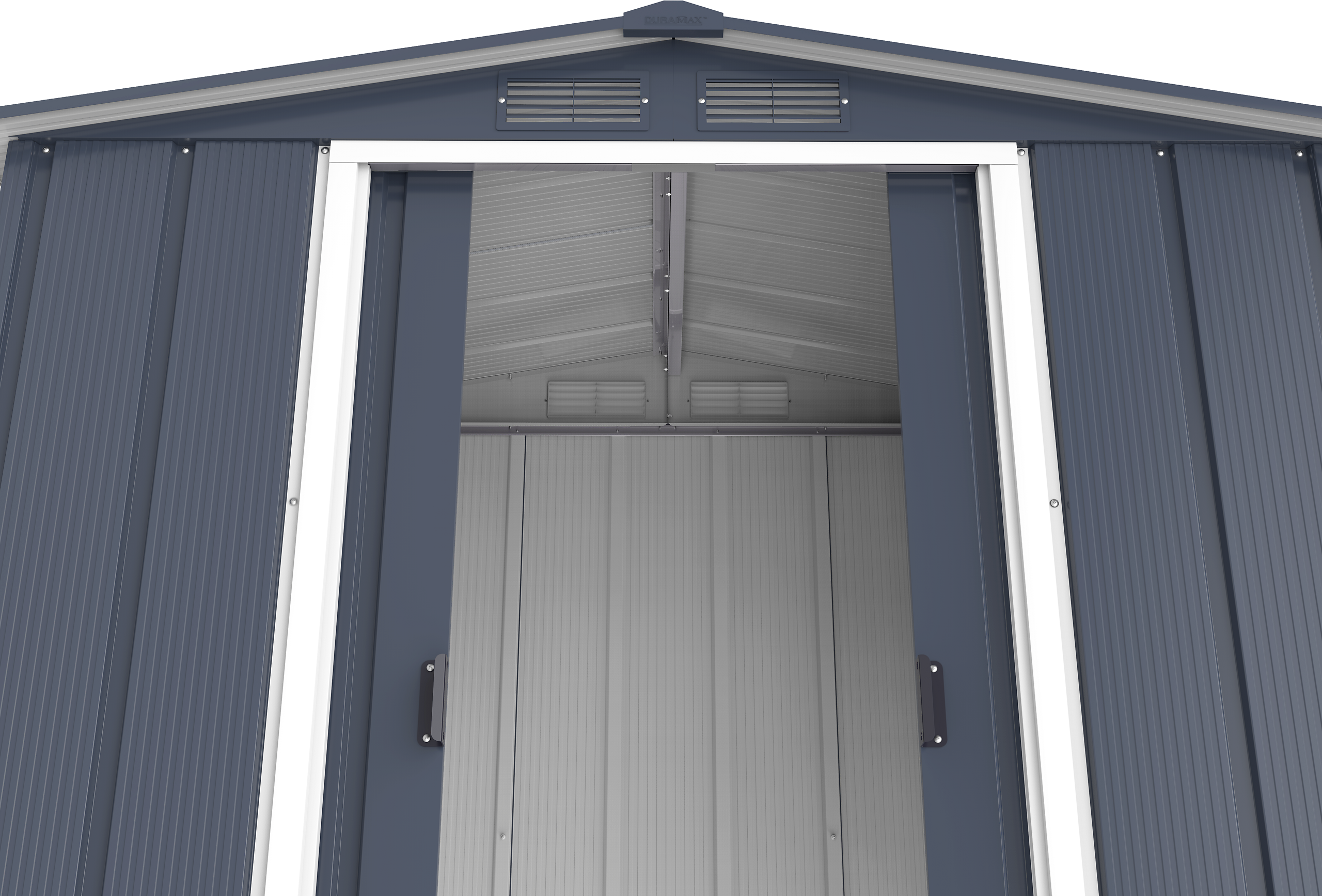 VCM Gerätehaus anthrazit B/H/L: ca. 202x181x113 cm