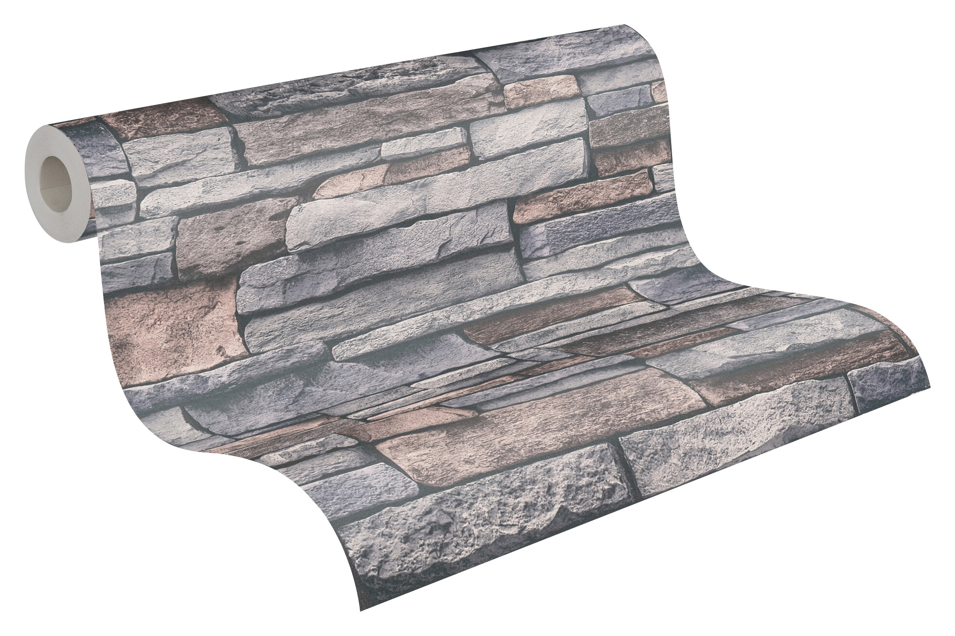 A.S.Creation Vliestapete beige braun B/H/D: ca. 53x1005x8,5 cm